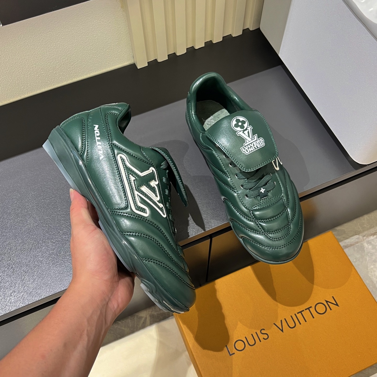 LV Footprint Soccer athletic shoes YV24061845