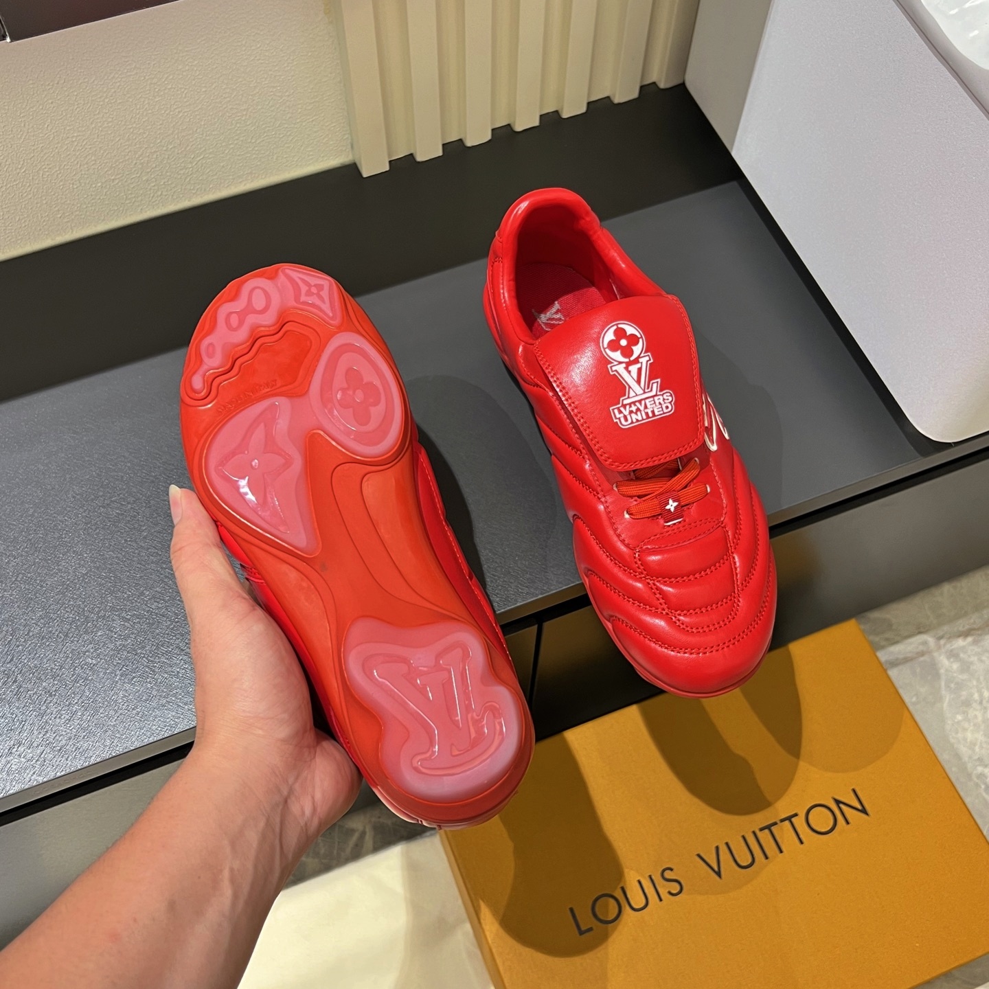 LV Footprint Soccer athletic shoes YV24061845