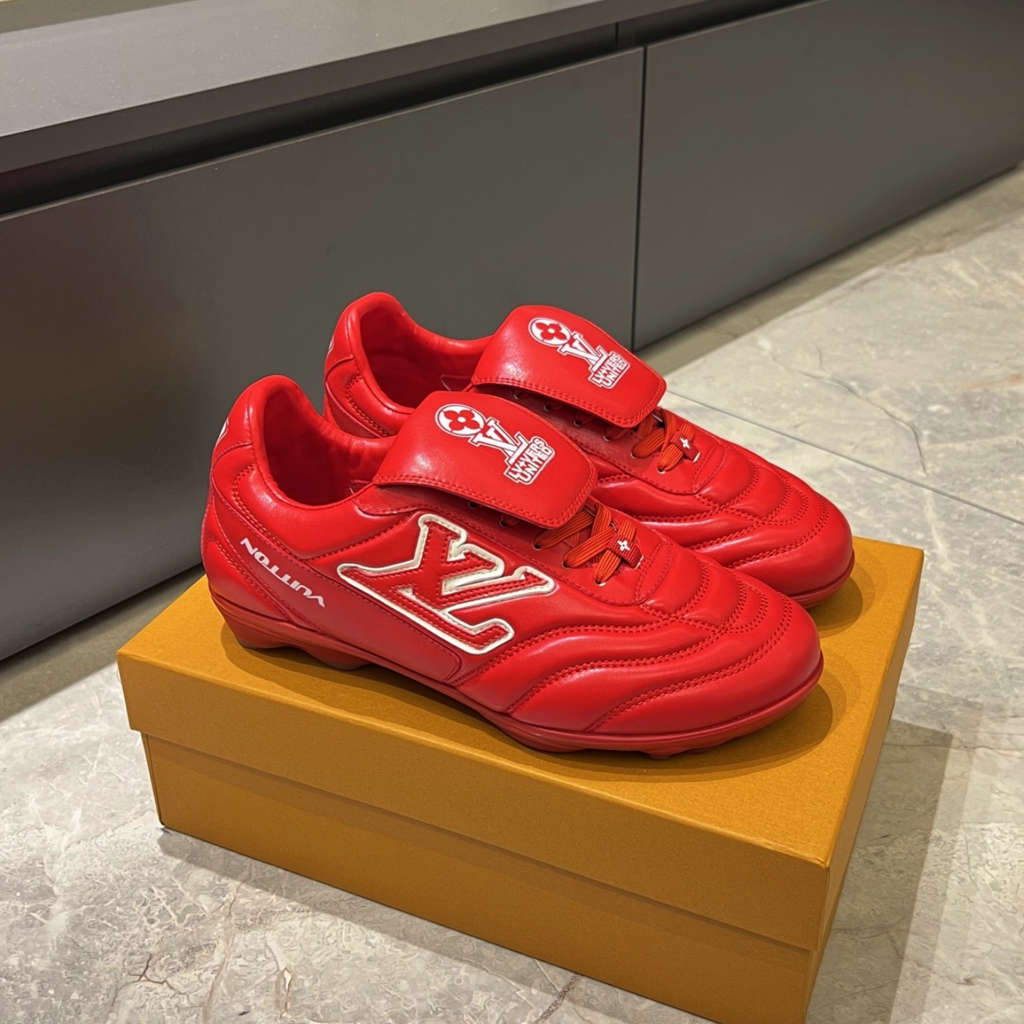 LV Footprint Soccer athletic shoes YV24061845