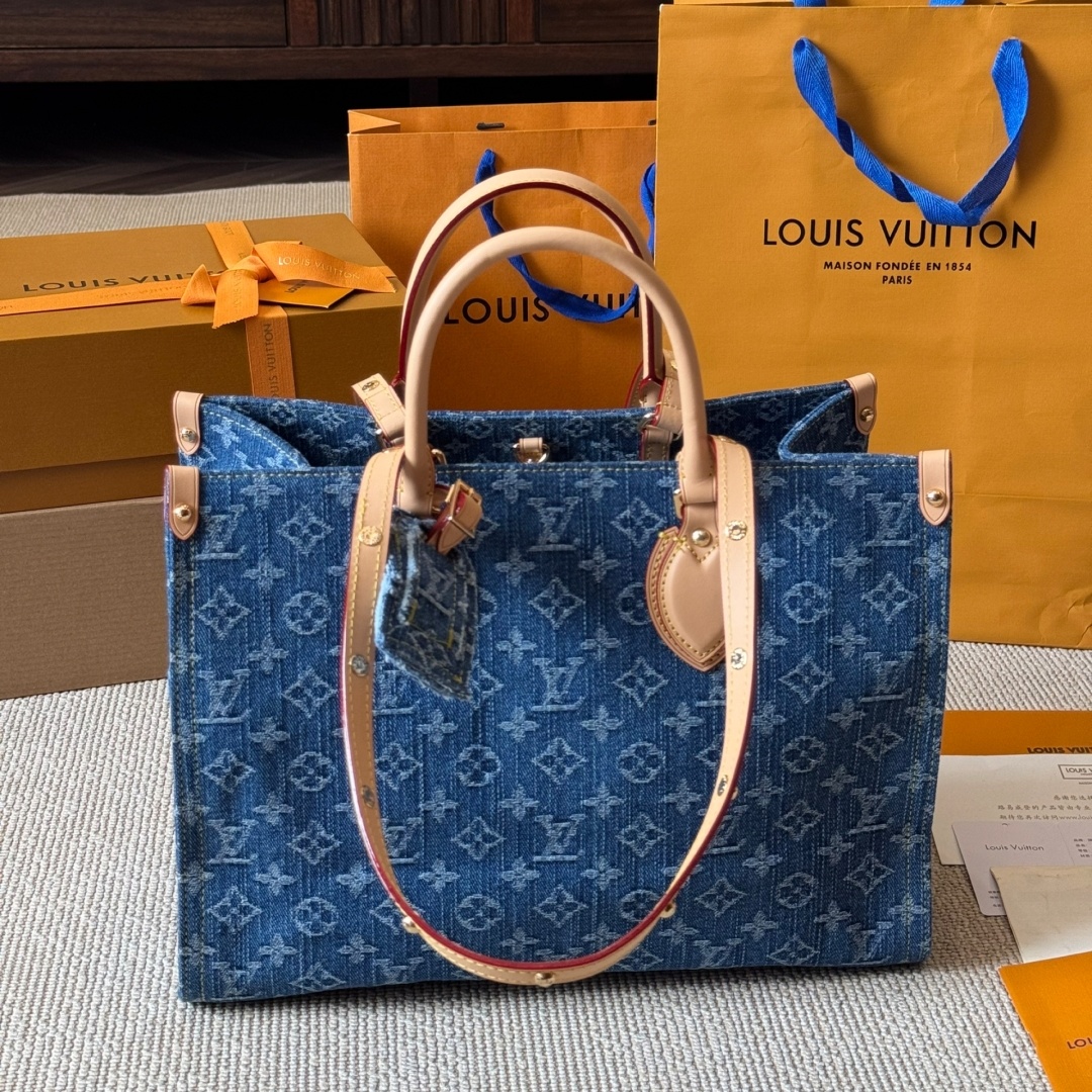 LV Denim - material Monogram  OnTheGo  YV24072307