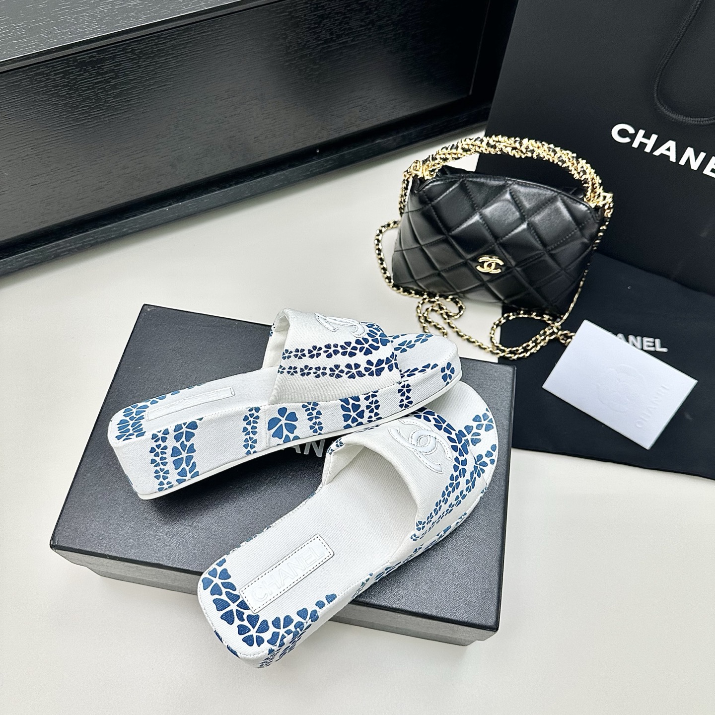 CH Platform Printed Sandals BB25072311