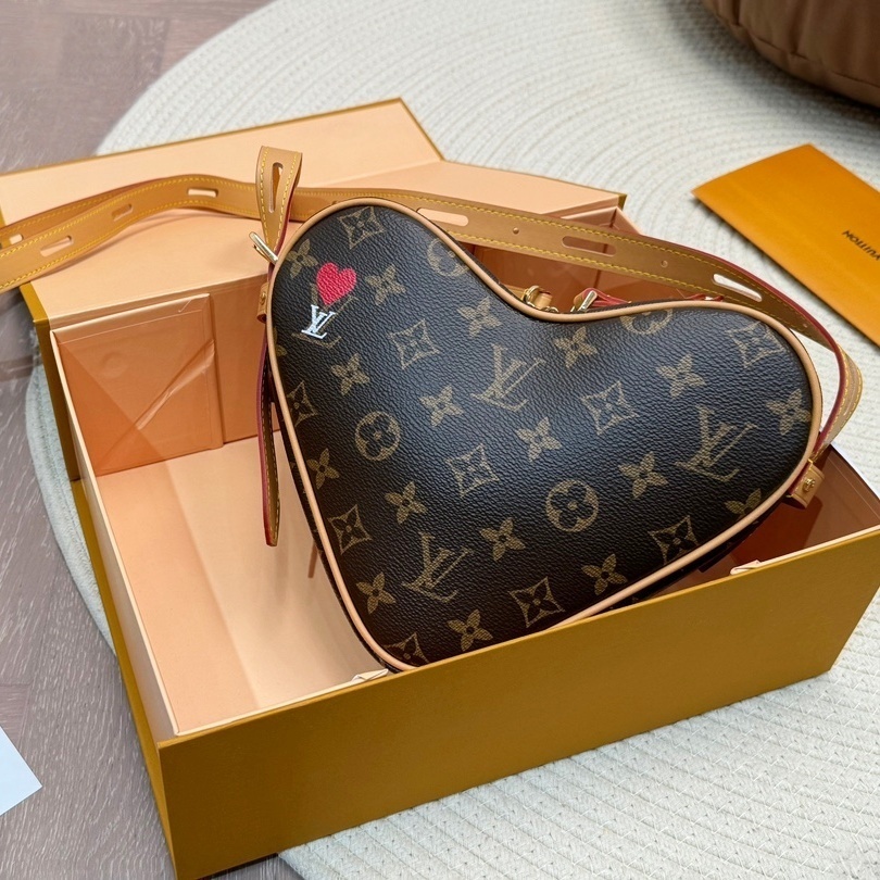 LV Monogram Heart - Shaped Bag  YV24072310