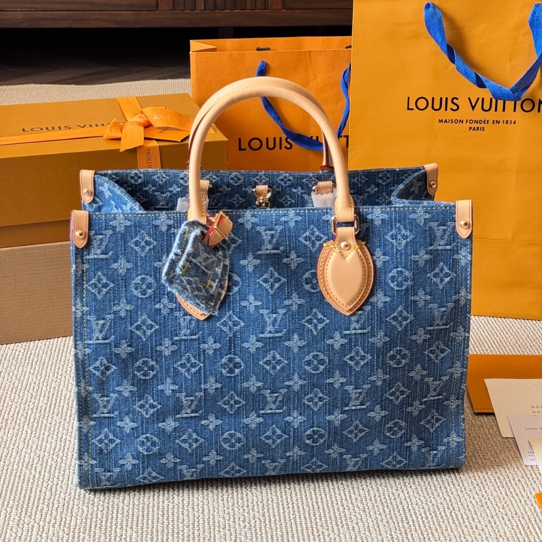 LV Denim - material Monogram  OnTheGo  YV24072307