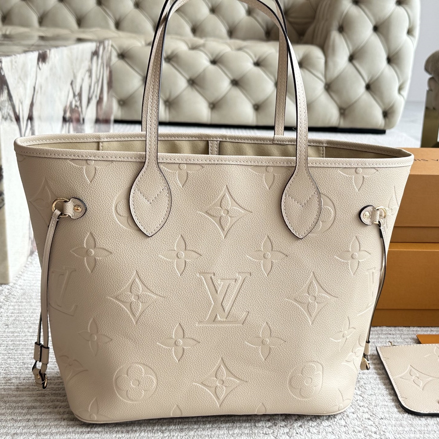LV  Neverfull Empreinte Tote  YV24072325