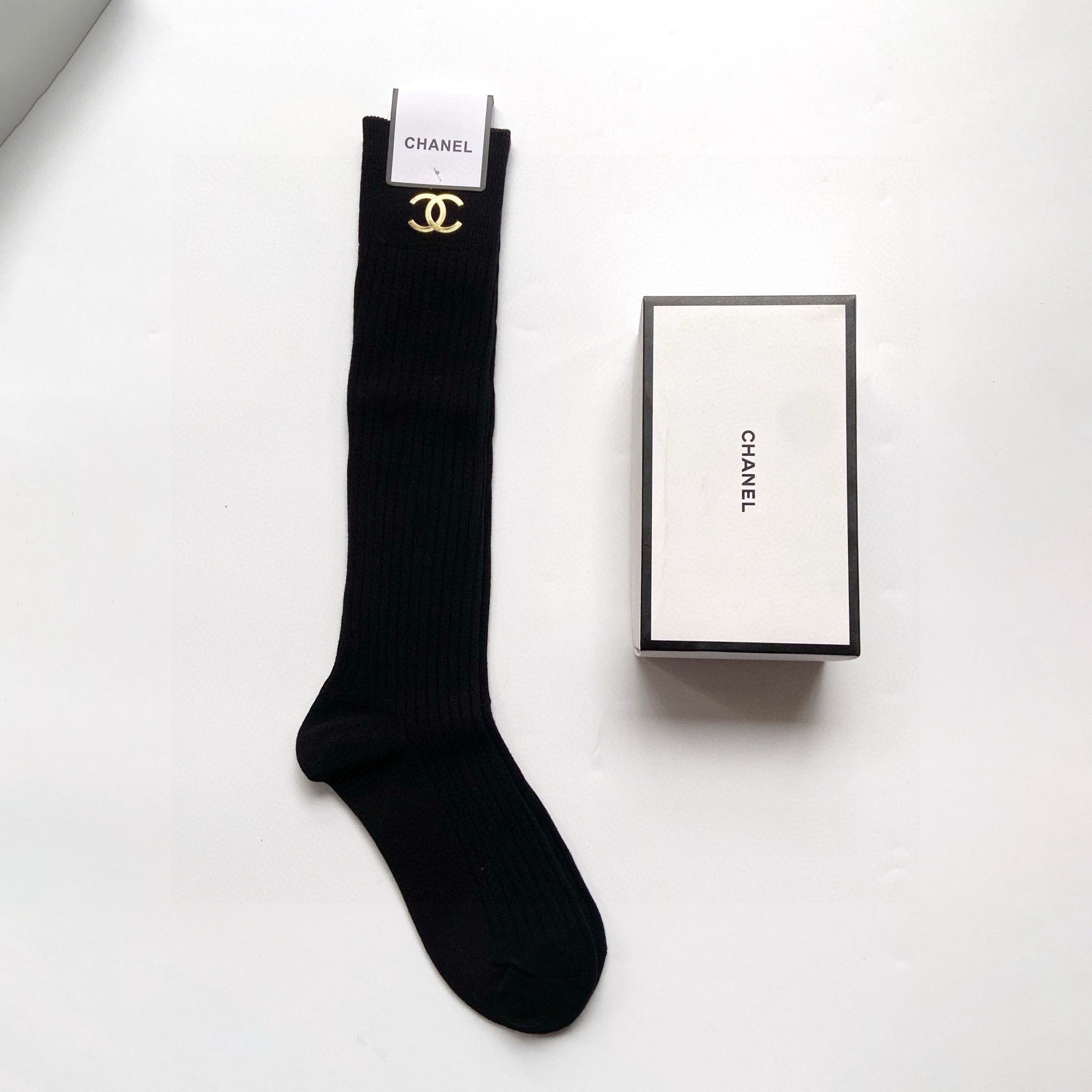 CH Cotton Knee-High Socks BB25072317