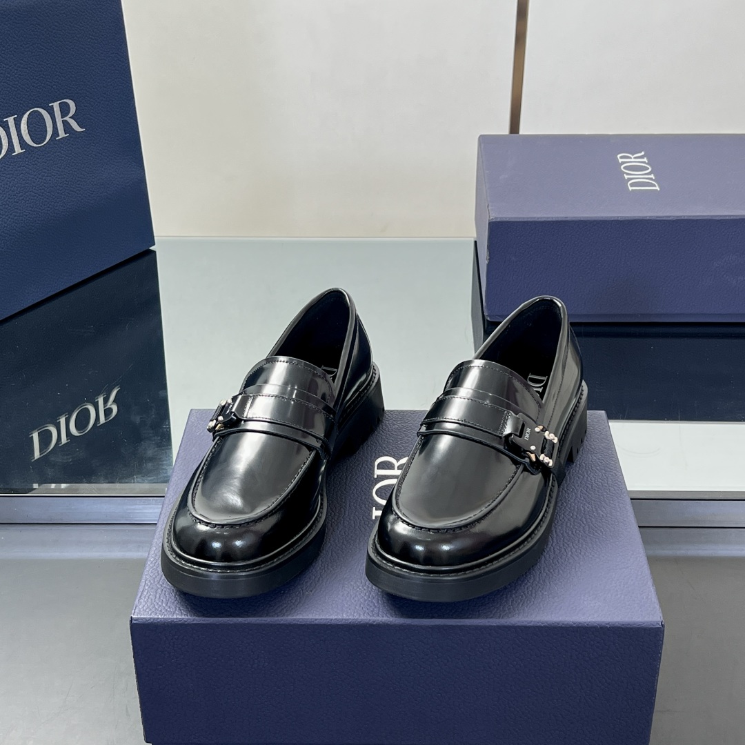 CD Men’s Casual Leather Shoes DD25072510