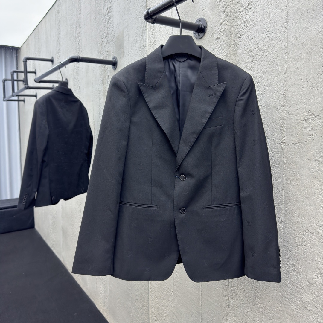 LV Full Jacquard Suit – Top  YV24072504