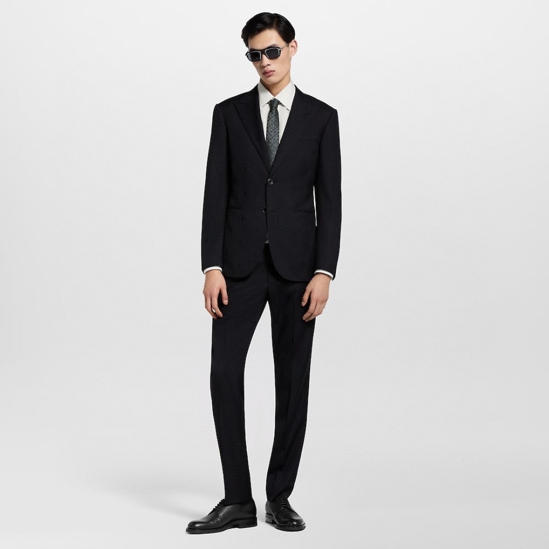 LV Full Jacquard Suit – Top  YV24072504