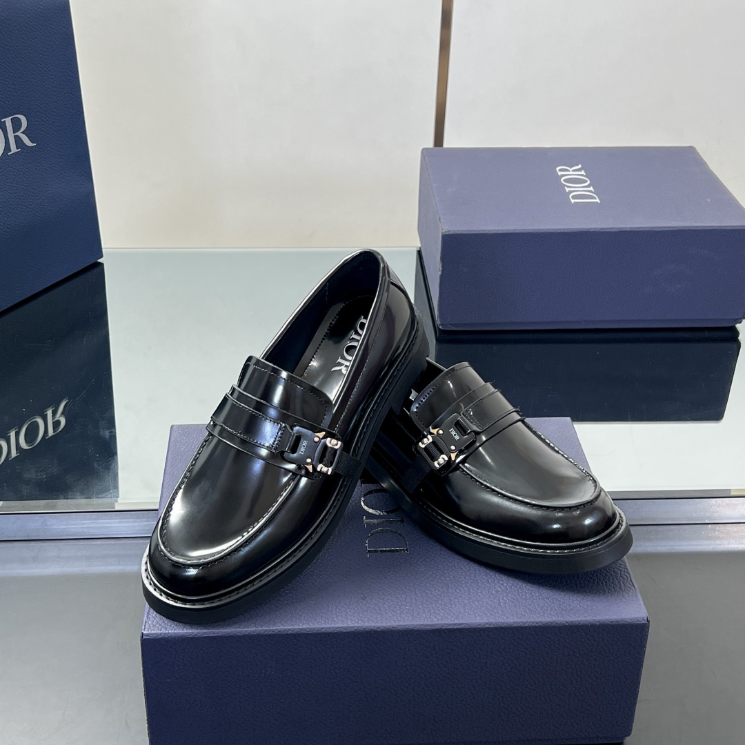 CD Men’s Casual Leather Shoes DD25072510