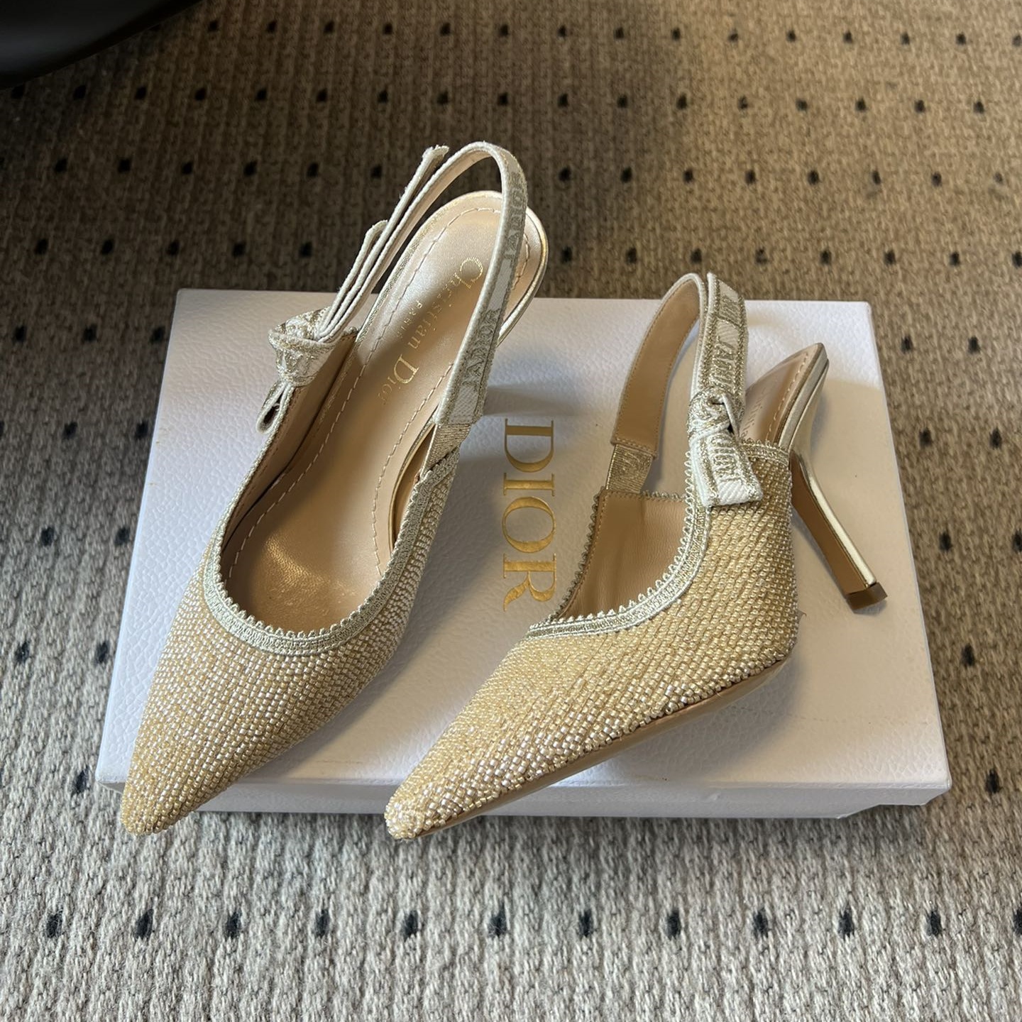 CD J'Adior Strap High Heels Slingback Pump YV24072602