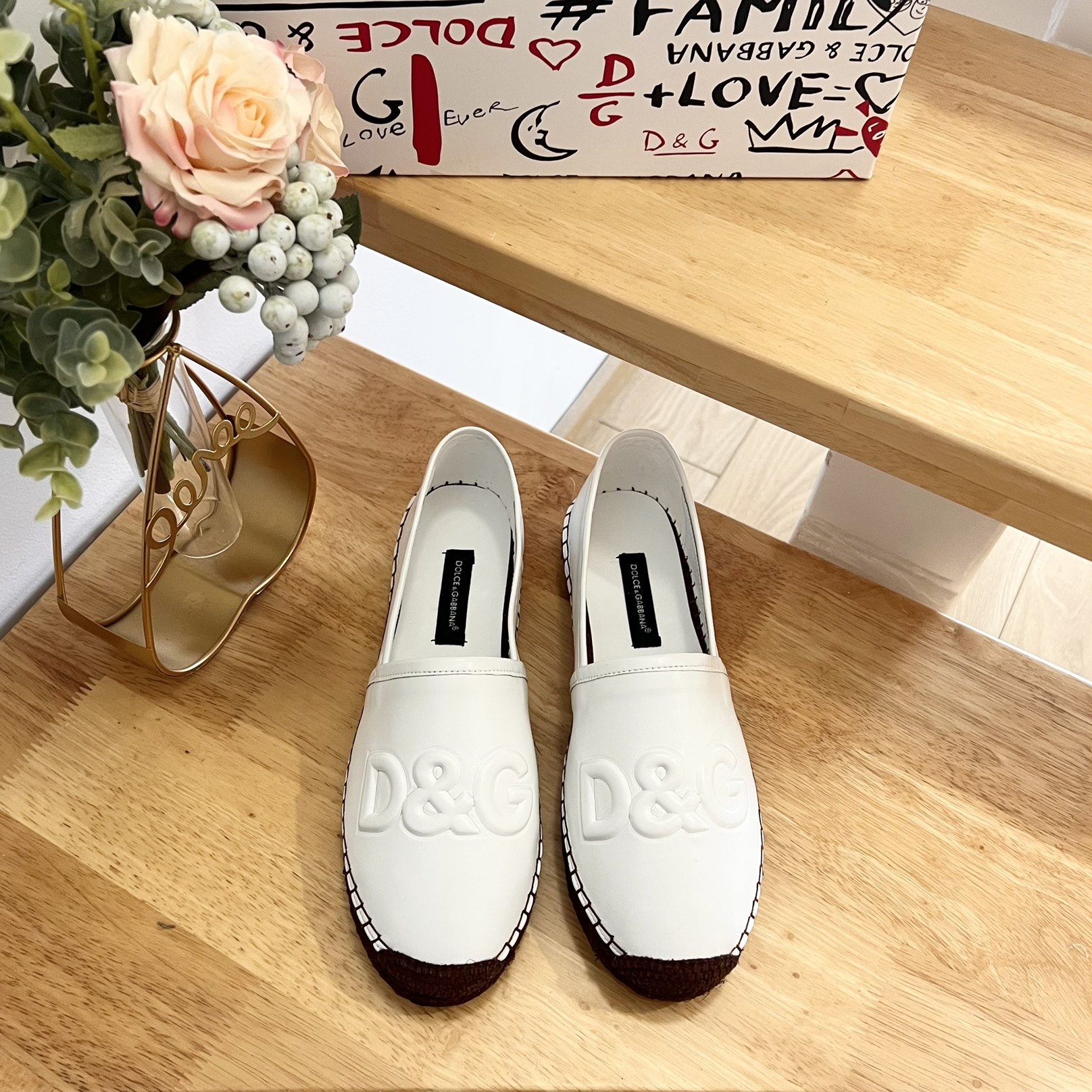 D&G Women's  Jute Soles Espadrilles Shoes YV24072710