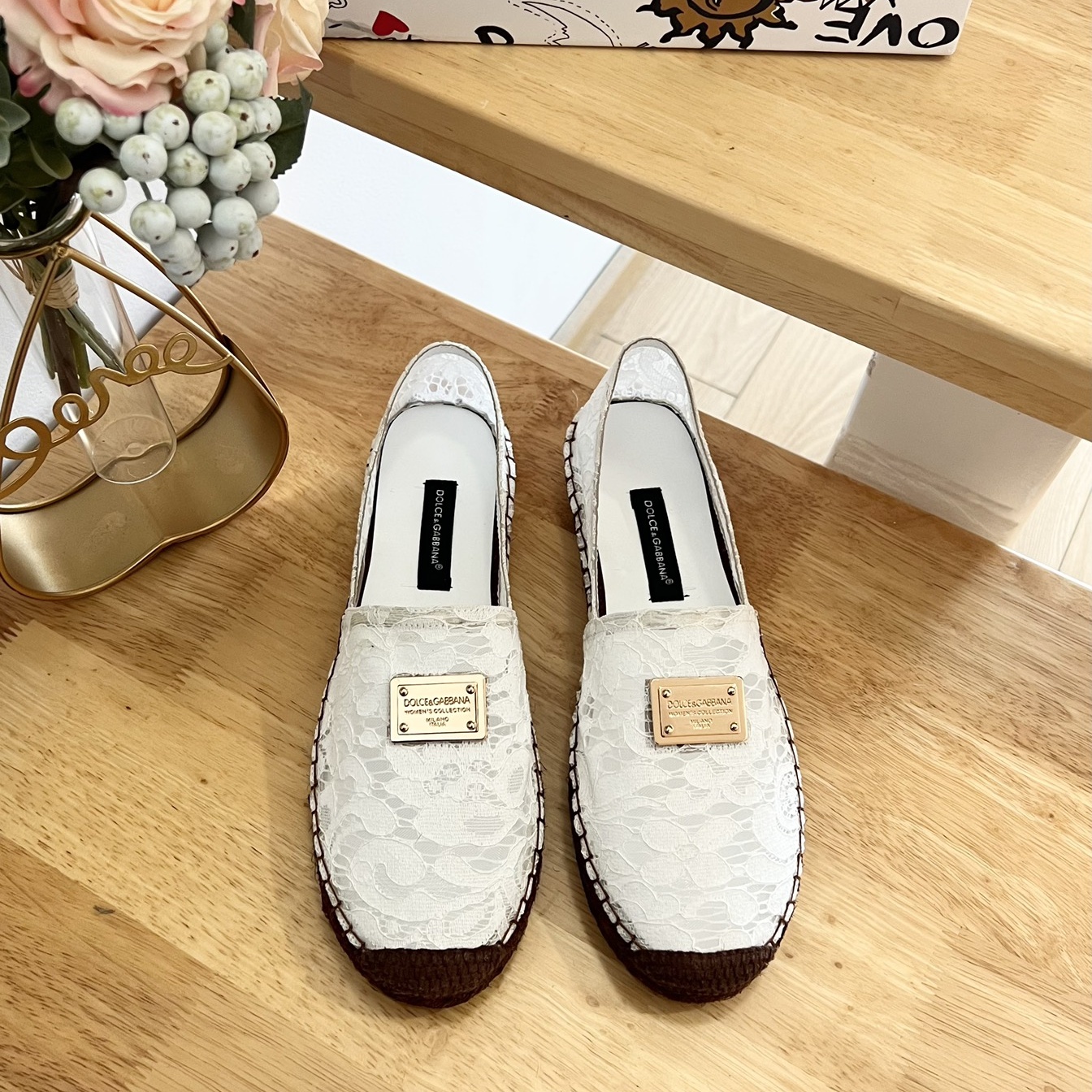 D&G Women's  Jute Soles Espadrilles Shoes YV24072709