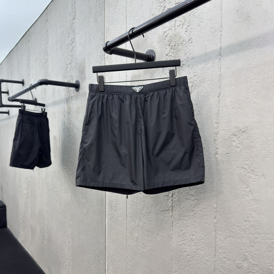 PRA Triangle Logo Nylon Shorts DD25072721