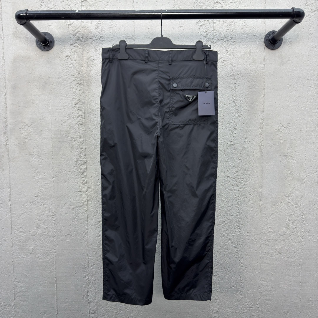 PRA Recycled Nylon Triangle Logo Trousers DD25072736