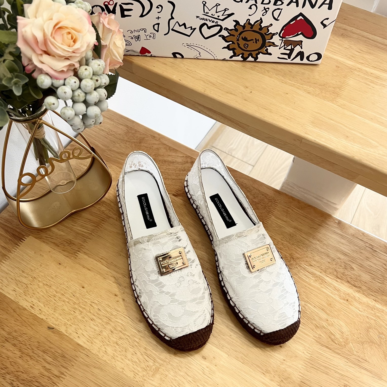 D&G Women's  Jute Soles Espadrilles Shoes YV24072709