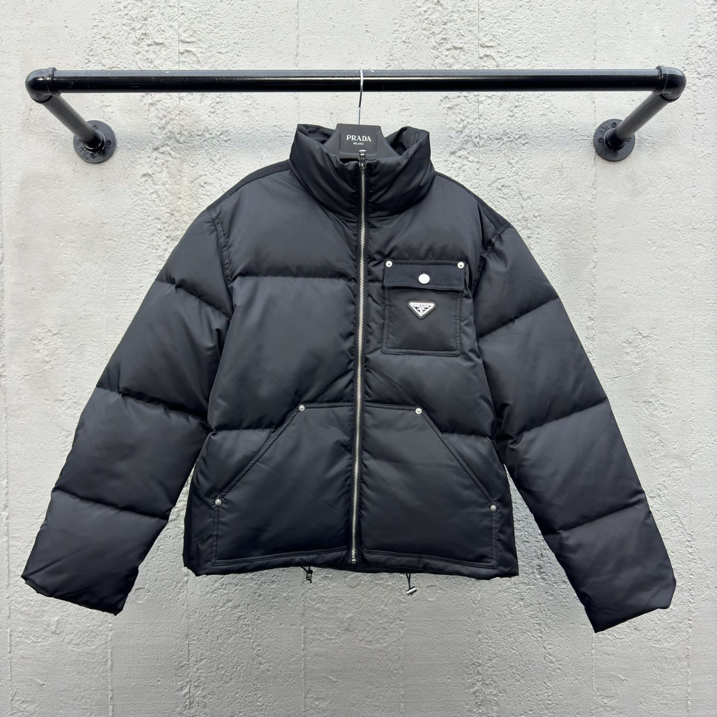 PRA Spliced Nylon Pocket Sweatshirt DD25072748