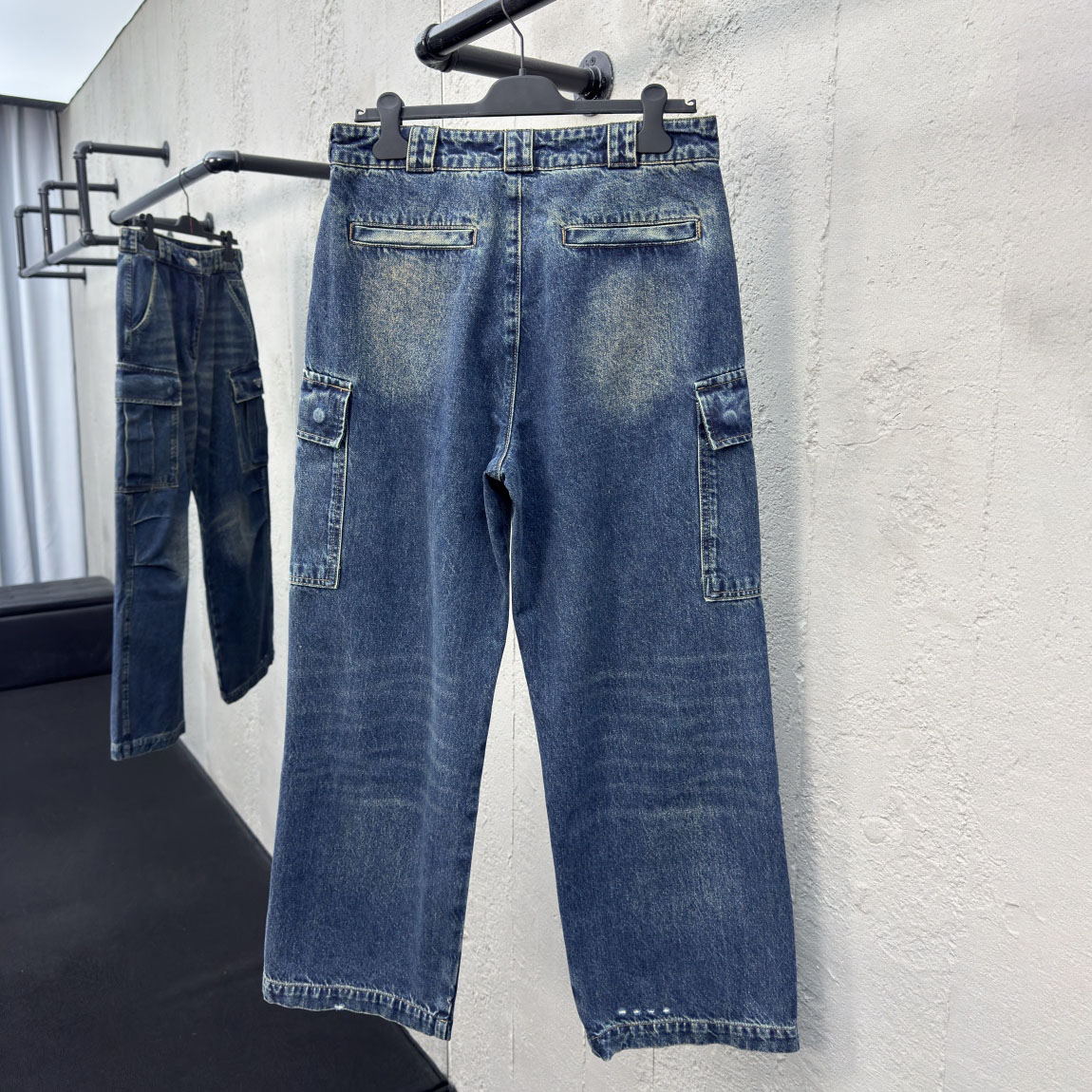 PRA Cotton Triangle Logo Jeans DD25072733