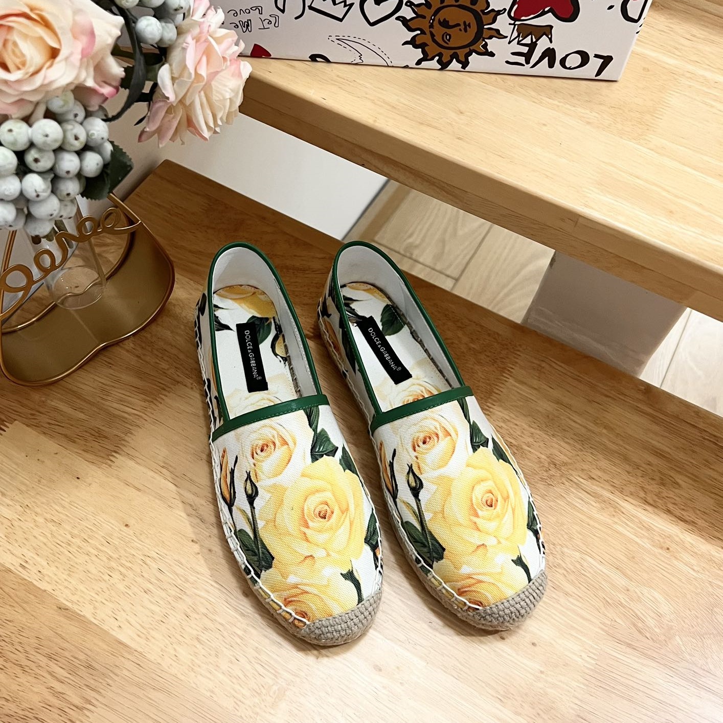 D&G Women's  Jute Soles Espadrilles Shoes YV24072708