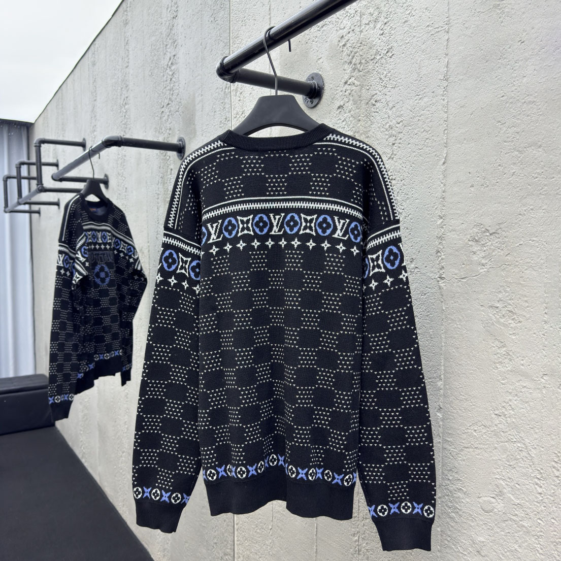 LV Unisex Ski - Series Jacquard Knit Sweater YV24072406