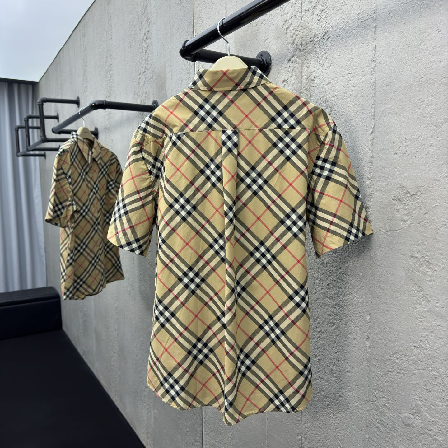 Bur Twill Check Shirt DD25072804