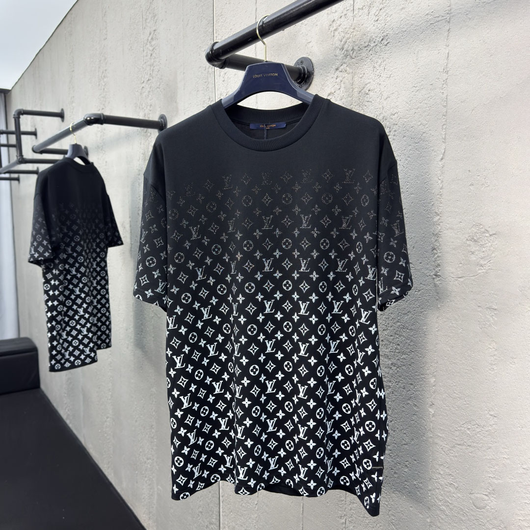 LV Bottom Gradient Print Short-Sleeve DD25072834