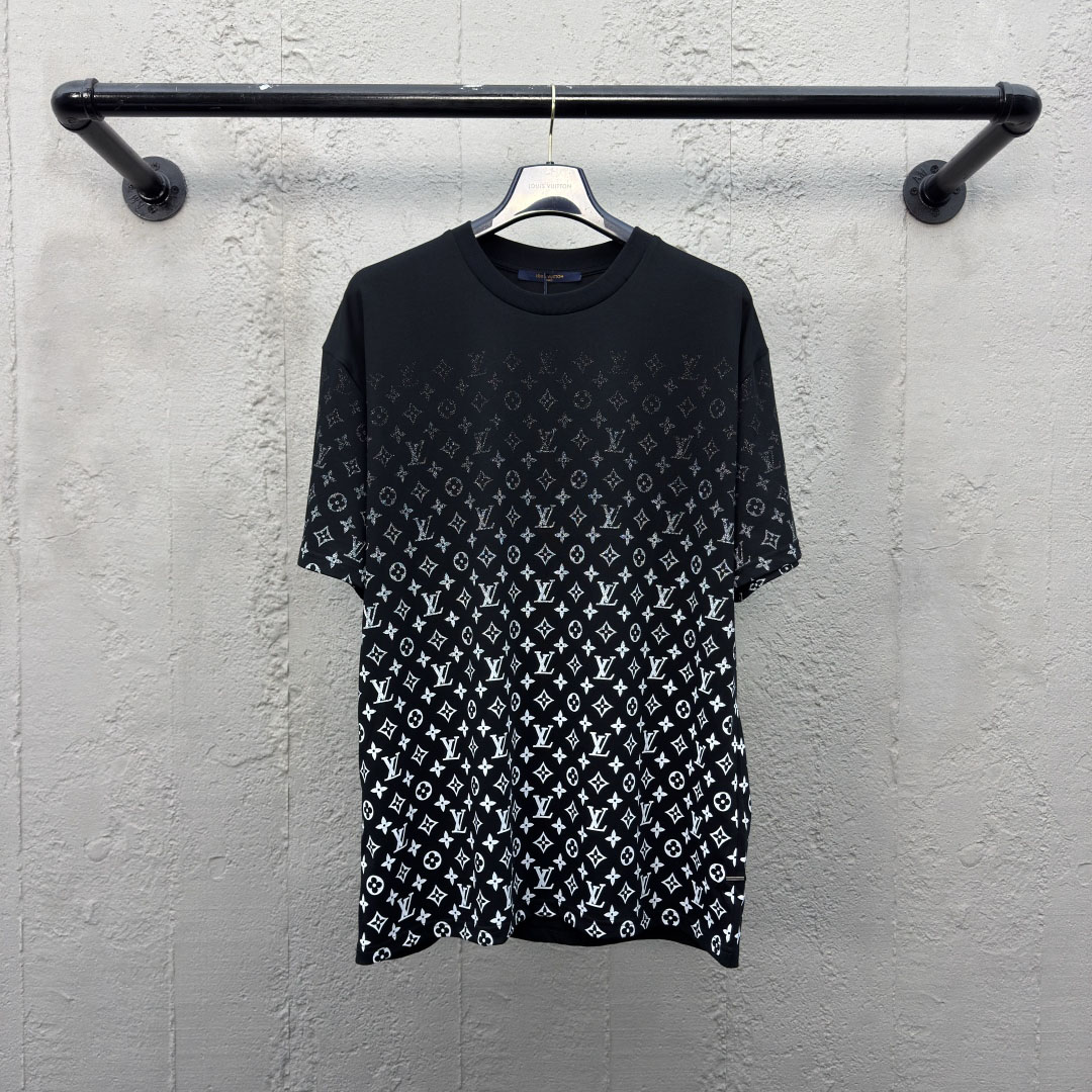 LV Bottom Gradient Print Short-Sleeve DD25072834