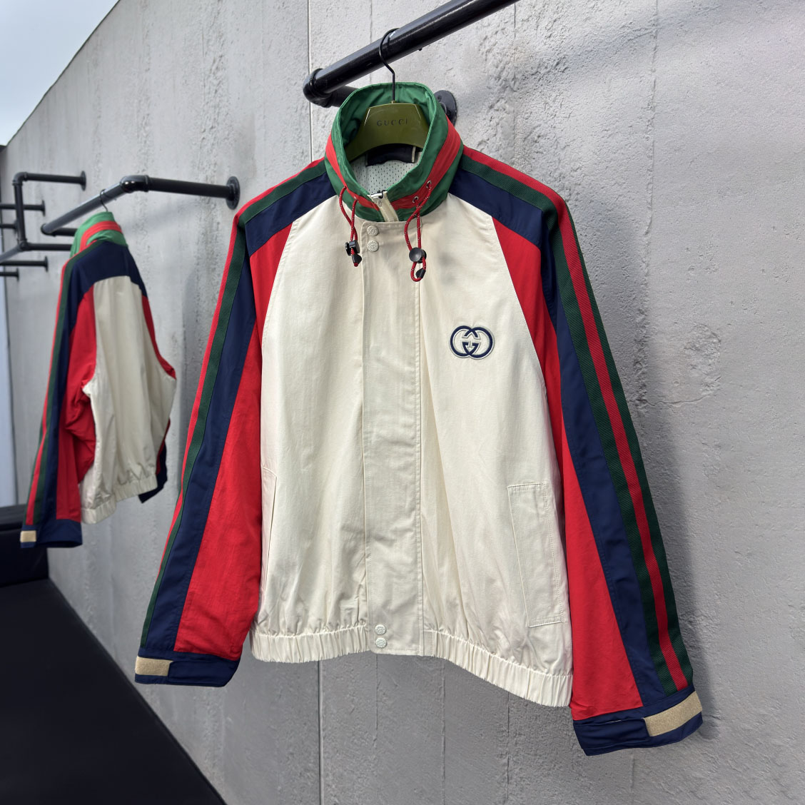 GG Webbing Nylon Jacket DD25072837