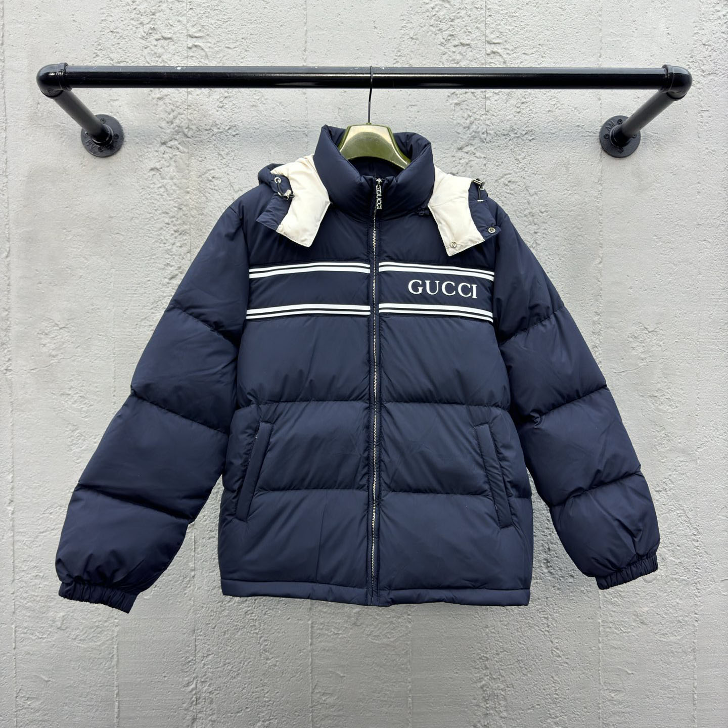 GG Detachable Hood Down Jacket DD25072910