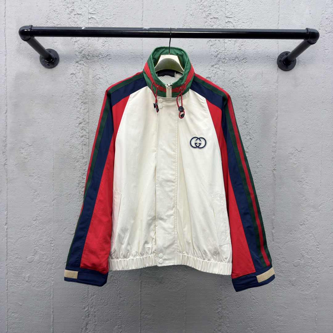 GG Webbing Nylon Jacket DD25072837