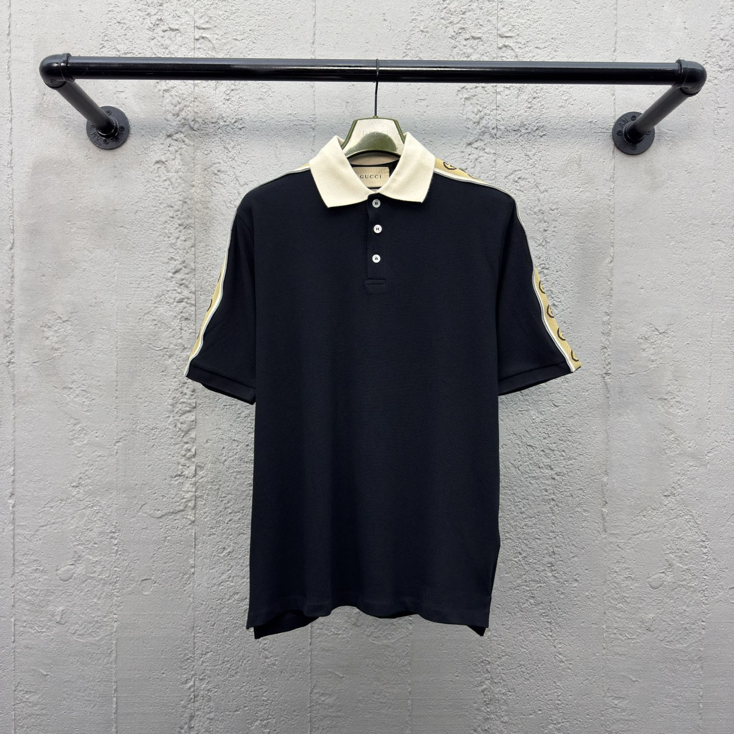 GG Side-Sleeve Embroidered Polo Shirt DD25072904