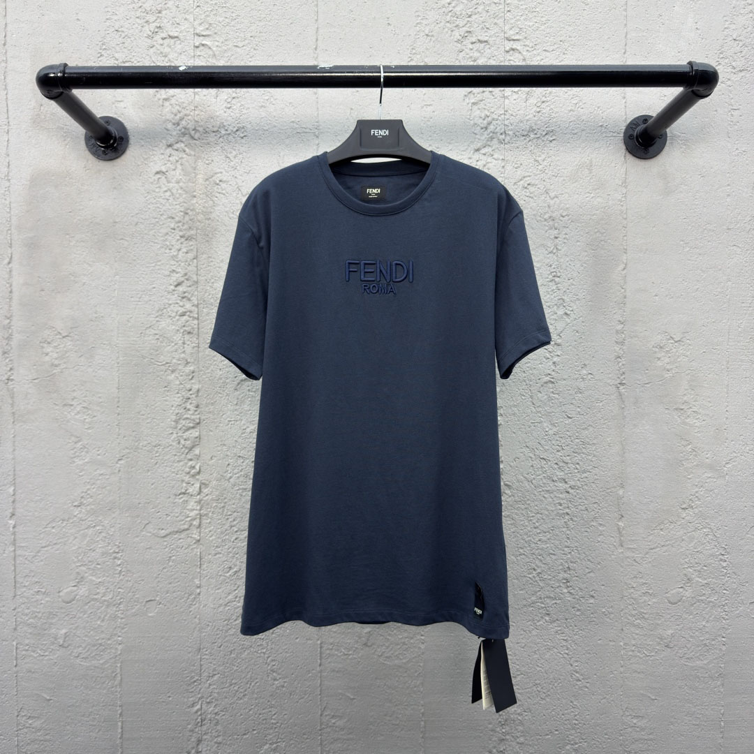 FD Logo Embroidered Short-Sleeve DD25072917