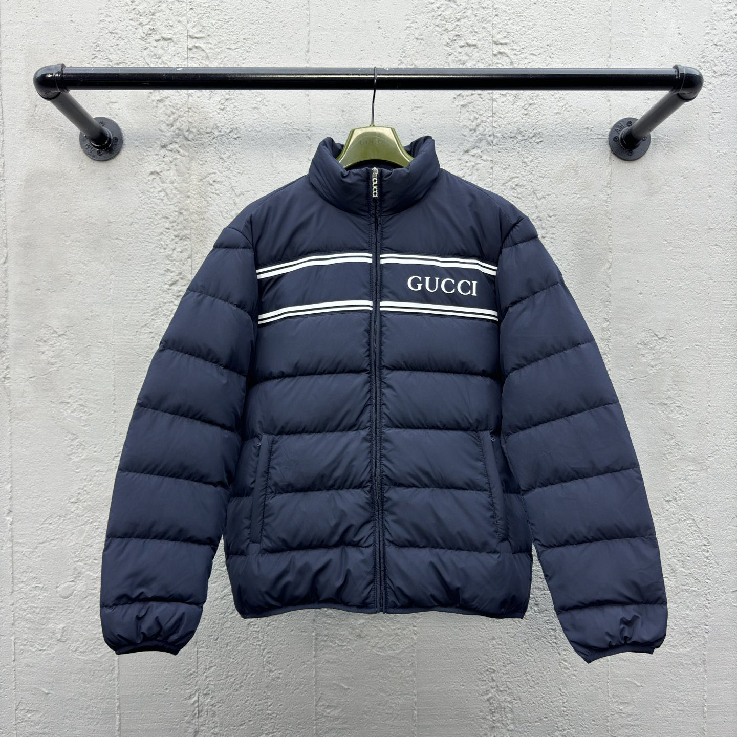 GG Letter Print Down Jacket DD25072911