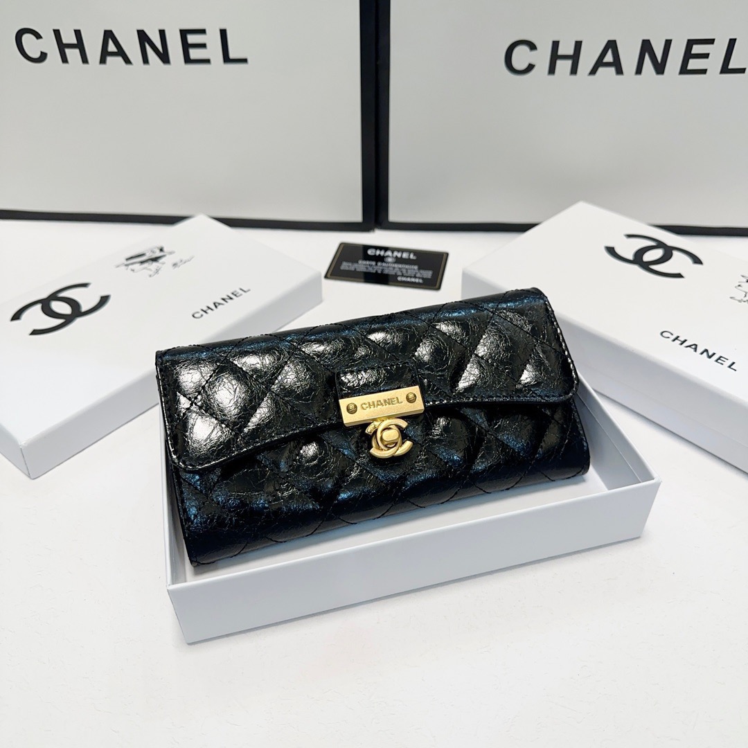 CH Wax Leather Fashion Wallet BD25073108