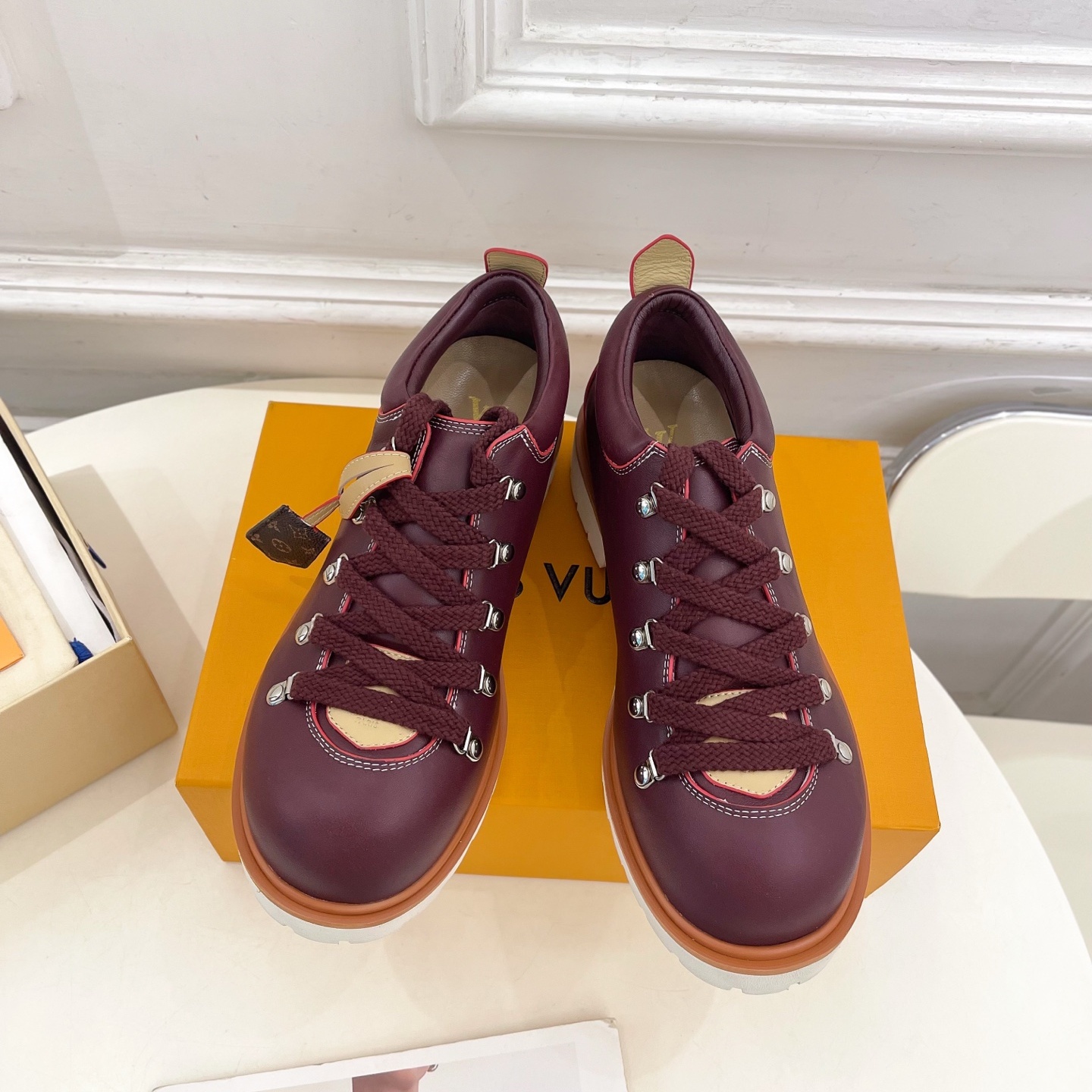 LV REMIX Lace-Up Hiking Derby Shoes YV25073105