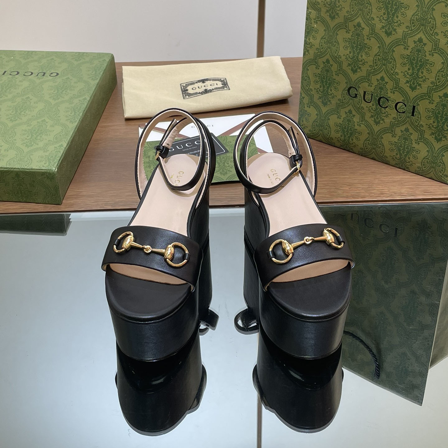 GG Horsebit Platform Sandals DD25081204