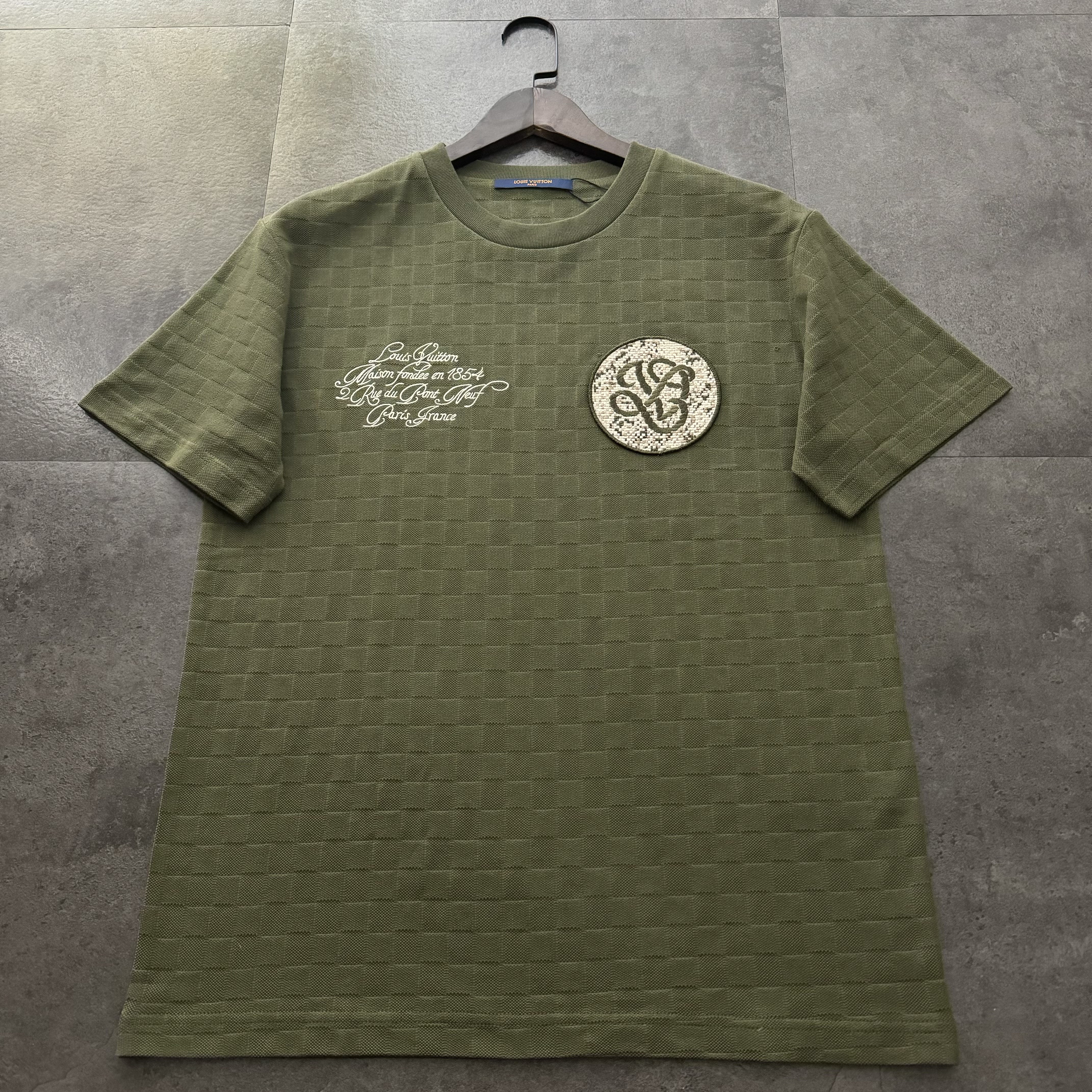 LV Chess Jacquard Embroidered T-shirt XX25081140