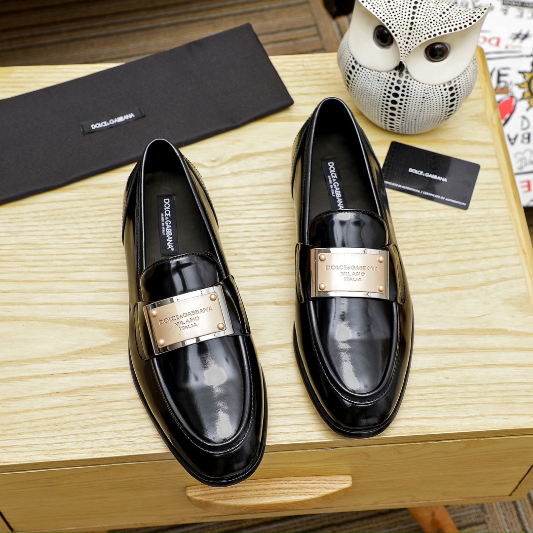 D&G Men's Leather Shoes XX25081141