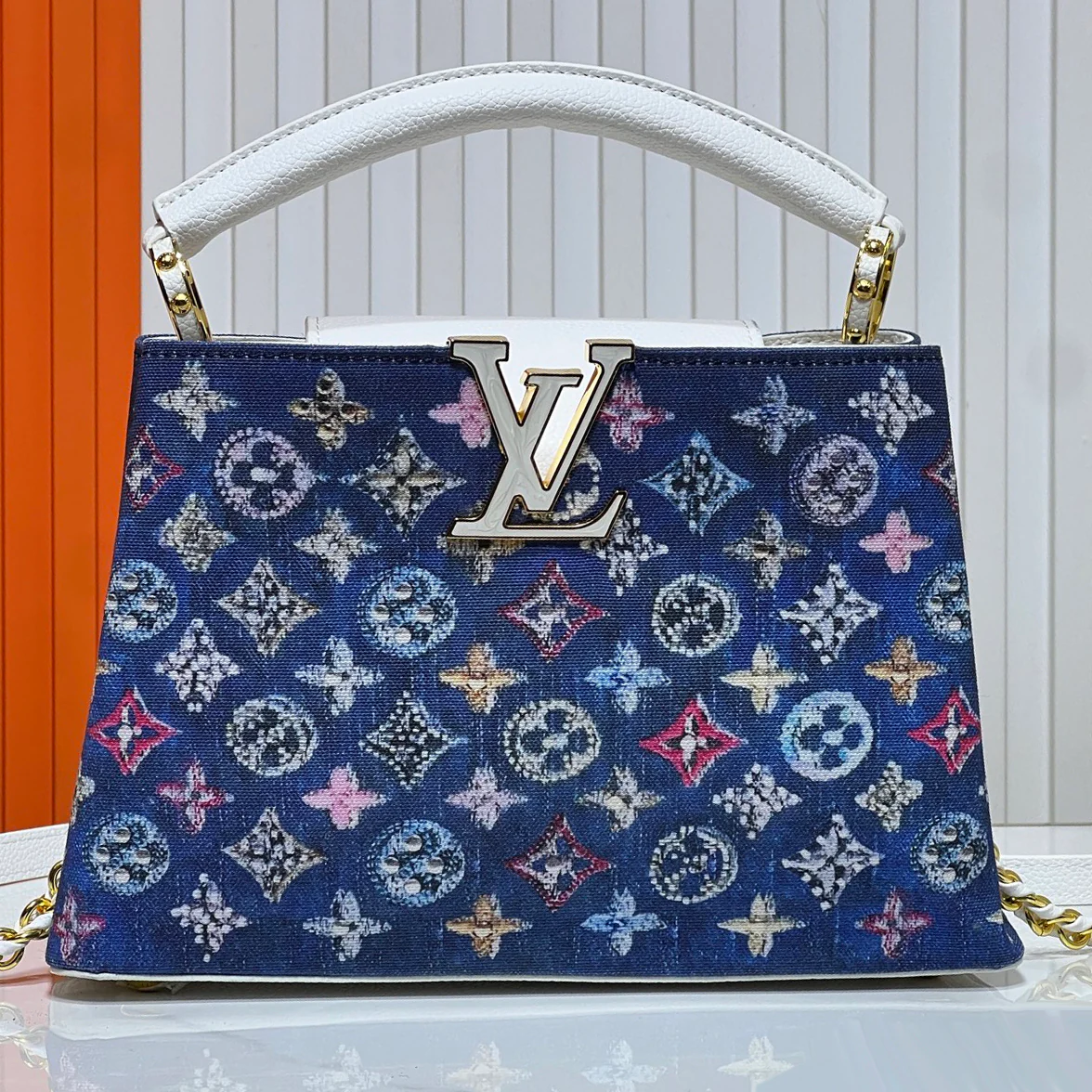 LV New Women's Denim Handbag AM25081306