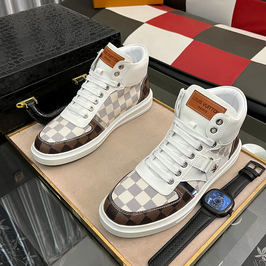 LV Men's Classic High Top Sneakers XX25081110