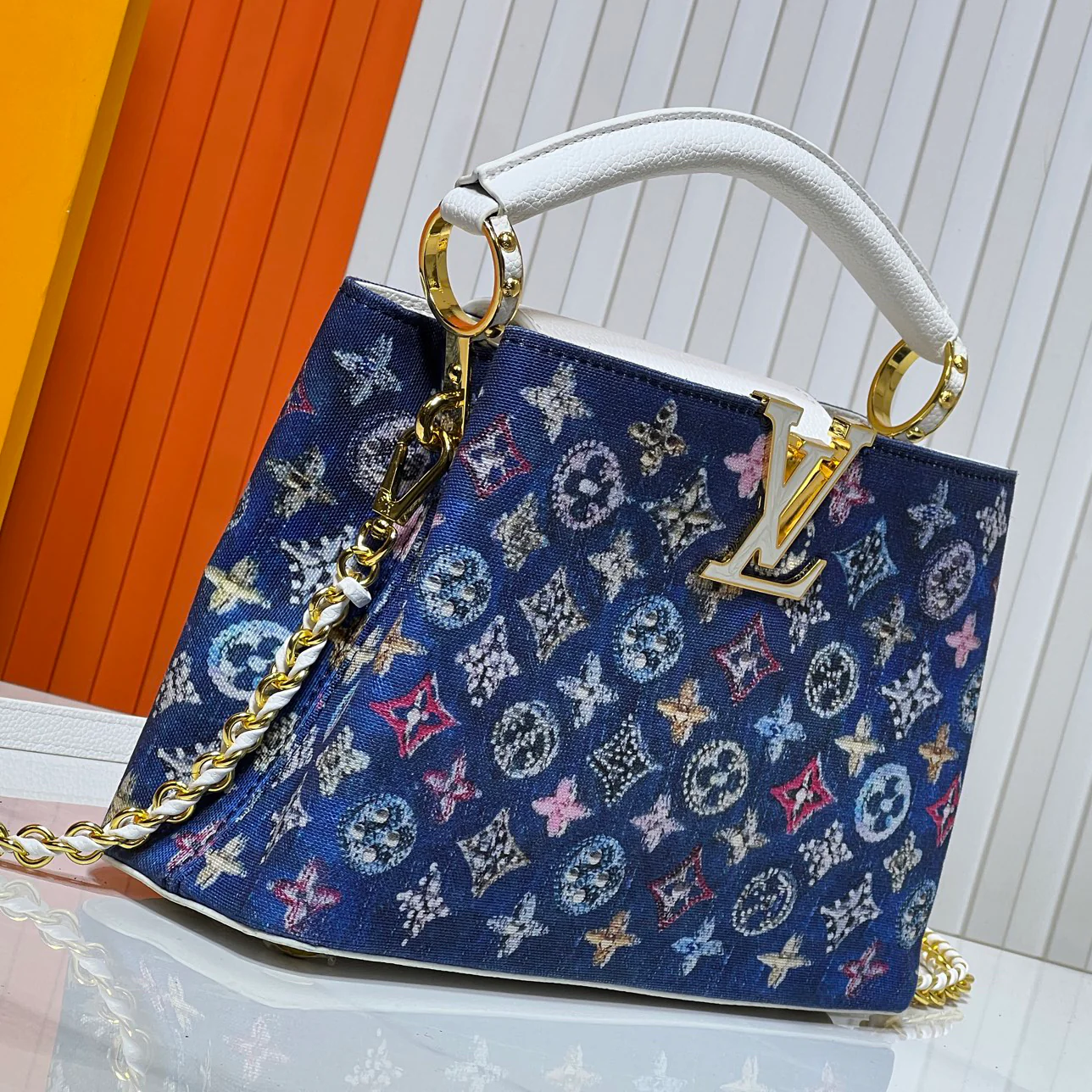 LV New Women's Denim Handbag AM25081306
