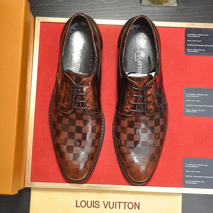 LV Men's Classic Casual Leather Shoes XX25081114