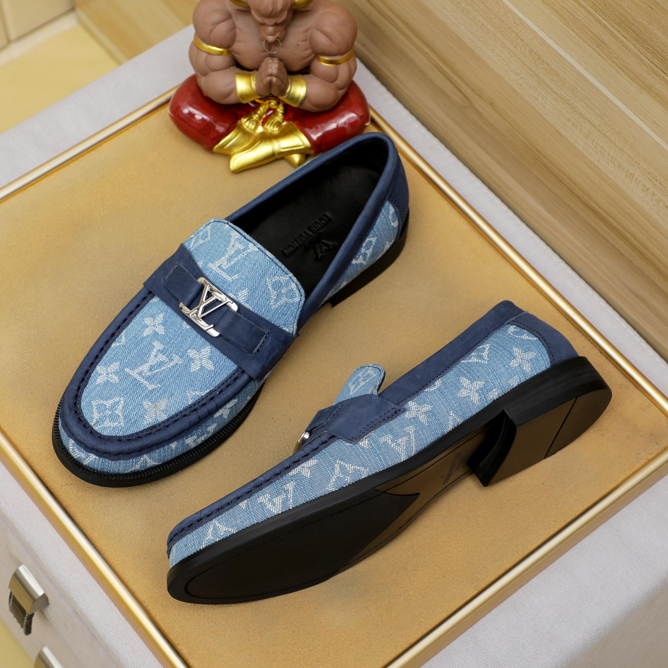 LV Denim Loafers XX25081131