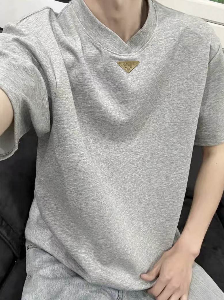 PRA liquid ammonia cotton petal T-shirt XX25081144