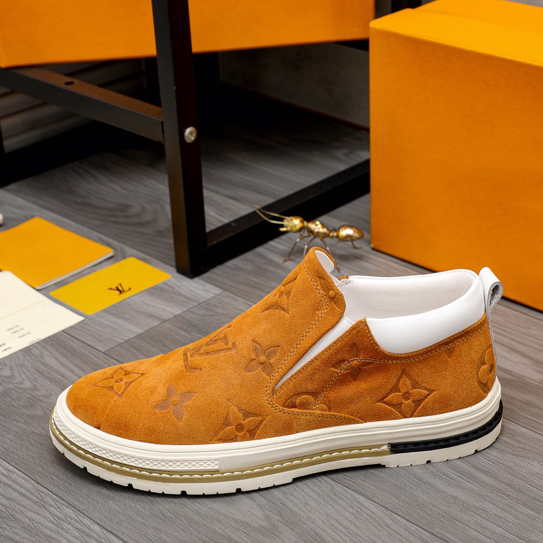 LV New Suede Fashion Slip-on Shoes XX25081106