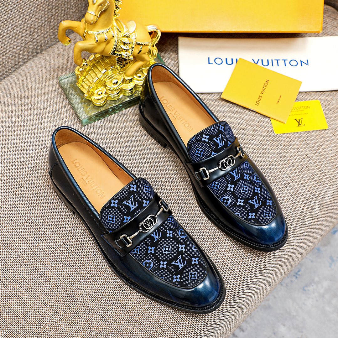 LV Men's Fashionable Leather Shoes XX25081116