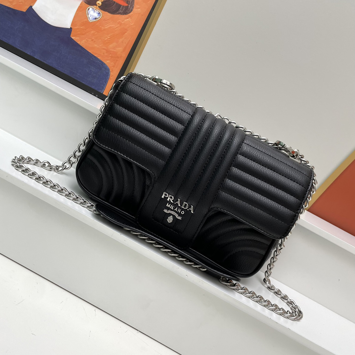 PRA Women's Chain Shoulder Bag AM25081365