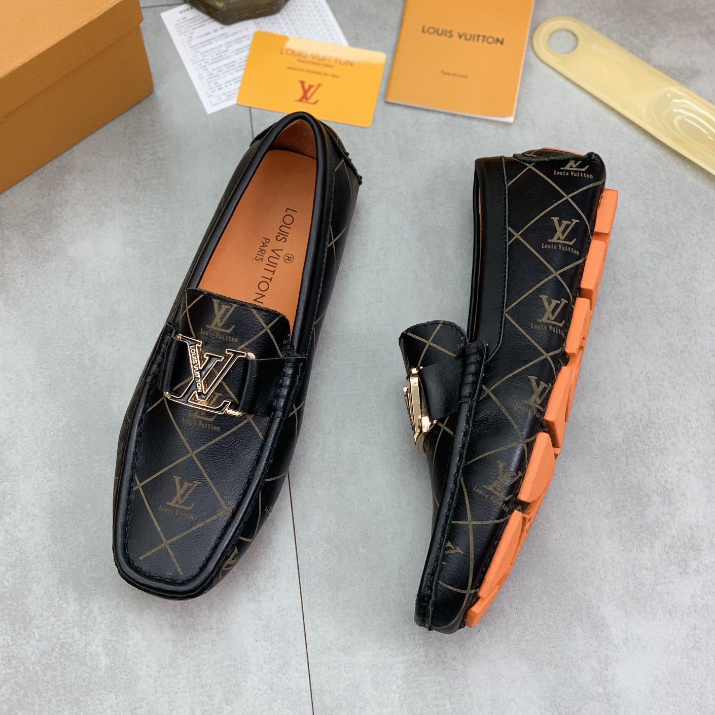 LV Men's Fashion Loafers XX25081115