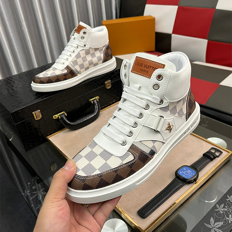 LV Men's Classic High Top Sneakers XX25081110