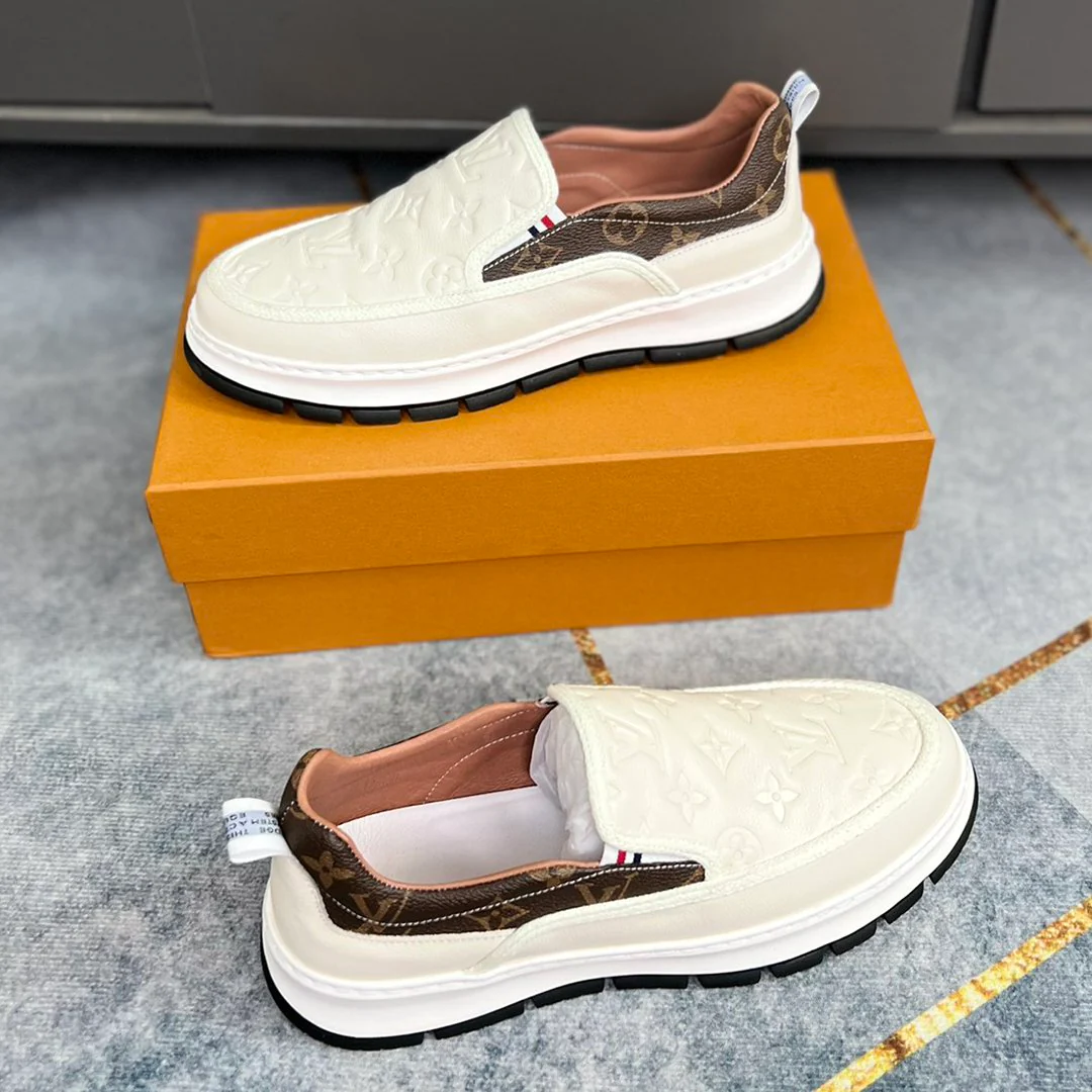 LV Men's Slip - On Loafers XX25081429