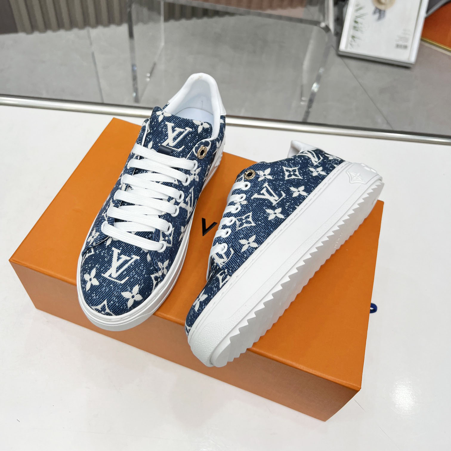 LV Time Out Series Canvas Casual Shoes EF25081406